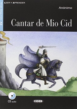 cantar de mio cid (planas) +cd spagnolo, antol.e lett.