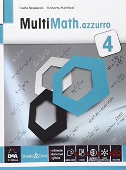 multimath.azzurro 4 +eb matematica ginn.,licei