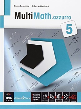 multimath.azzurro 5 +eb matematica ginn.,licei