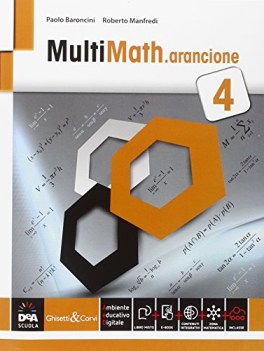 multimath.arancione 4 +eb matematica ginn.,licei