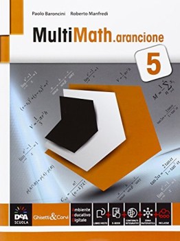 multimath.arancione 5 +eb matematica ginn.,licei