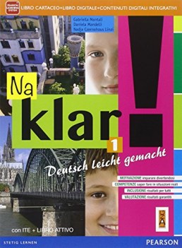 na klar! 1+fasc.+dvd +eb tedesco, grammatica