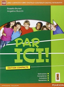 par ici! ed.compacte +cd +eb francese, grammatica