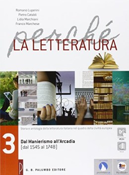 perche la letteratura 3 italiano, antologia tr.