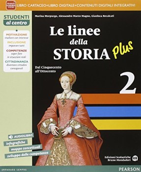 linee della storia plus 2 (2t)+cd