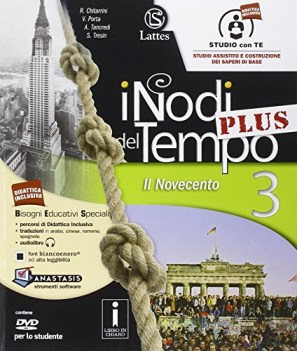 nodi del tempo plus 3 (2t) +dvd storia scuola media