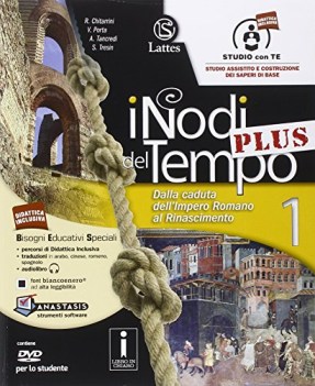 nodi del tempo plus 1 (2t) +dvd +web storia scuola media