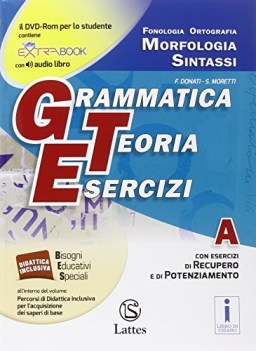 grammatica teoria esercizi A +recup.+dvd italiano, gramm. medie