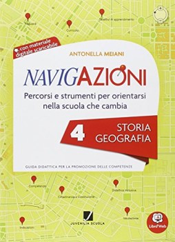 navigazioni 4 storia e geografia x elem. guide didattiche