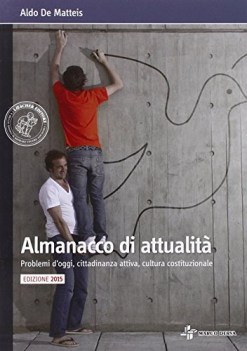 almanacco di attualita 2015 educazione civica medie