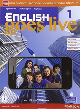 english goes live activebook 1 +eb inglese, grammatica