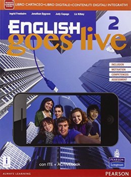 english goes live activebook 2 +eb inglese, grammatica