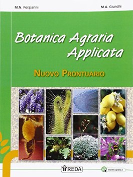 botanica agraria applicata, nuovo pront. materie tecn.itg,a,ipa