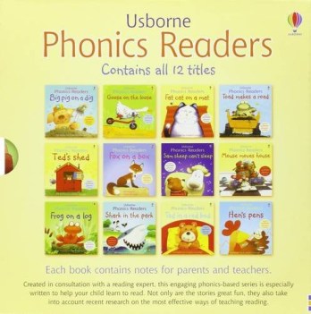 usborne phonics readers  12  libri book box set