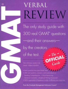 official guide for gmat verbal review