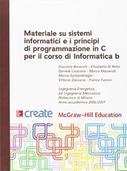 materiale su sistemi informatici e i principi di programmazione in c per il cors