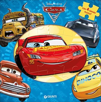 cars 3 libro puzzle ediz a colori