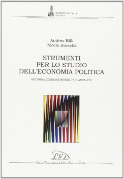 strumenti per lo studio delleconomia politica