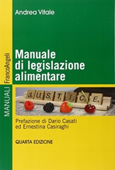 manuale di legislazione alimentare