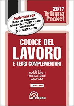 codice del lavoro e leggi complementari