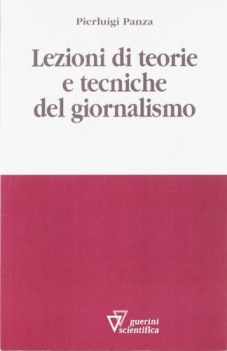 lezioni di teorie e tecniche del giornalismo