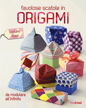 favolose scatole in origami