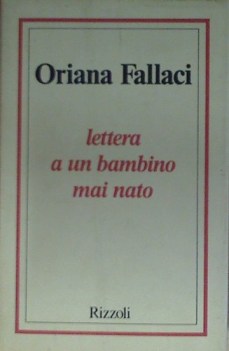 lettera a un bambino mai nato