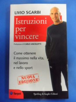 istruzioni per vincere. ottenere il massimo lavoro e sport