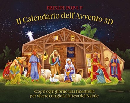 presepe popup calendario dell\'avvento