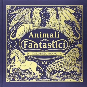 animali fantastici coloring book