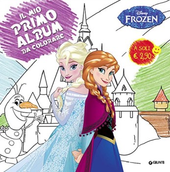 frozen il mio primo album da colorare