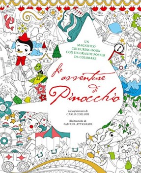 avventure di pinocchio colouring book