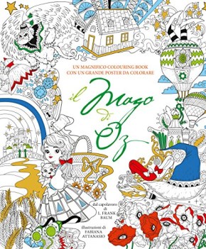 mago di oz colouring book