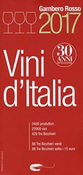 vini d\'italia del gambero rosso 2017