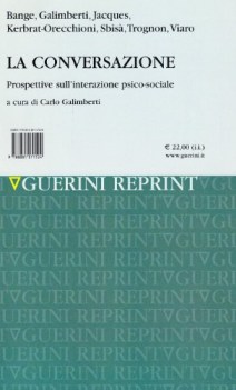 conversazione prospettive sullinterazione psicosociale