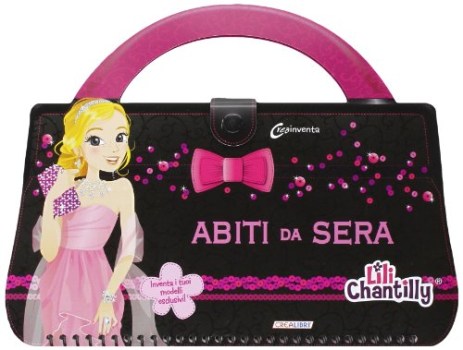 abiti da sera con adesivi