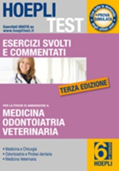 hoepli test esercizi svolti e commentati 6 medicina odontoiatria