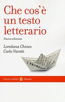 che cos\'e\' un testo letterario