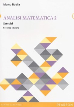 analisi matematica 2 esercizi SECONDA EDIZIONE