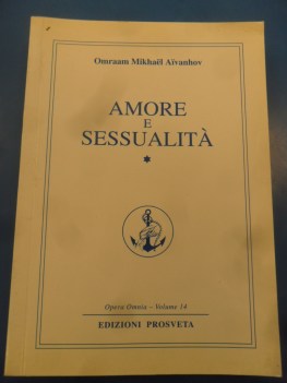 amore e sessualita 1. opera omnia vol. 14