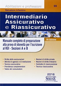 intermediario assicurativo e riassicurativo manuale completo di preparazione