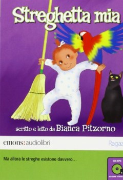 streghetta mia AUDIOLIBRO letto da bianca pitzorno cdaudio formato mp3