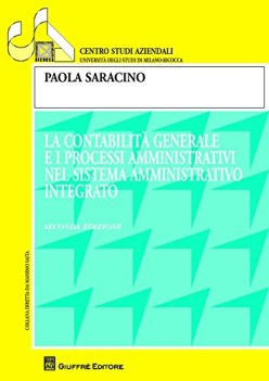 contabilit generale e i processi amministrativi nel sistema amministrativo integ