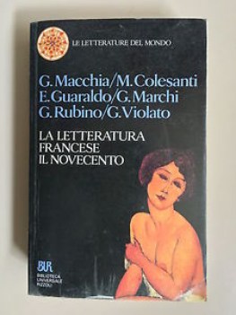 letteratura francese il novecento