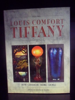 louis comfort tiffany vetri ceramiche mobili gioielli