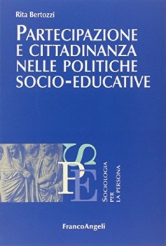 partecipazione e cittadinanza nelle politiche socio-educative