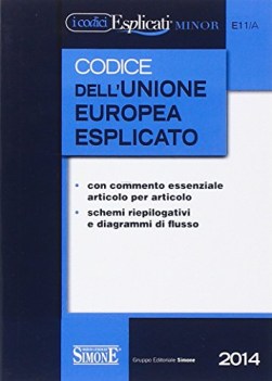 codice dell\'unione europea esplicato ediz minore