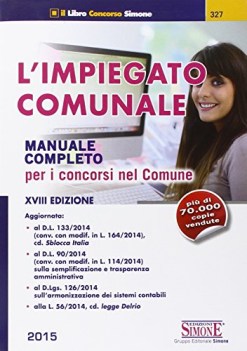 impiegato comunale manuale completo per i concorsi nel comune