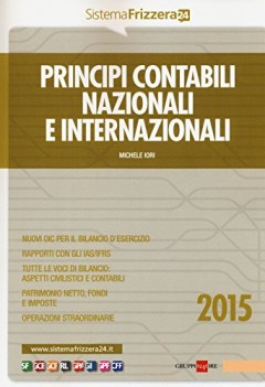 principi contabili nazionali e internazionali