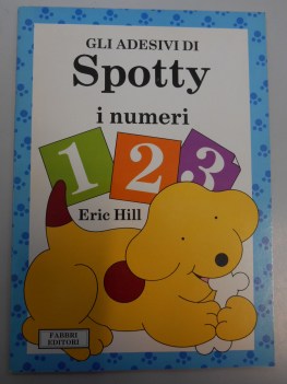 adesivi di spotty i numeri 1-2-3